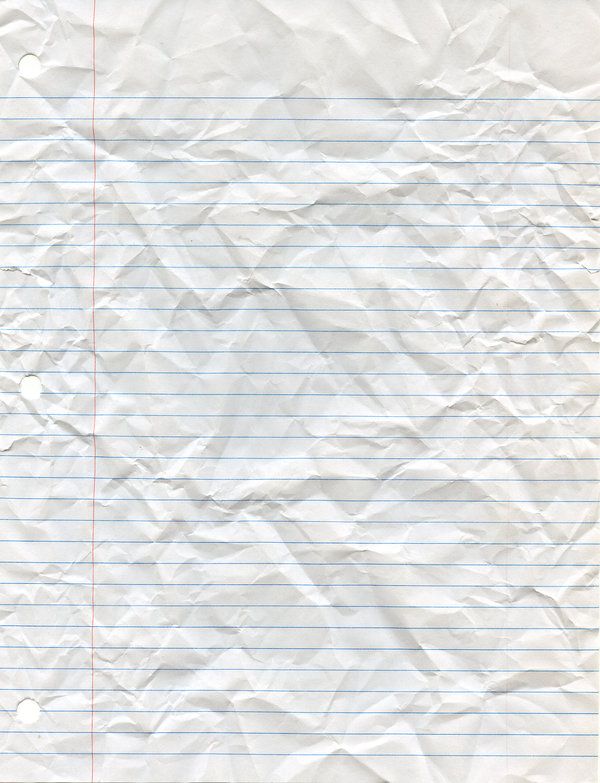 a piece of lined paper with lines on it