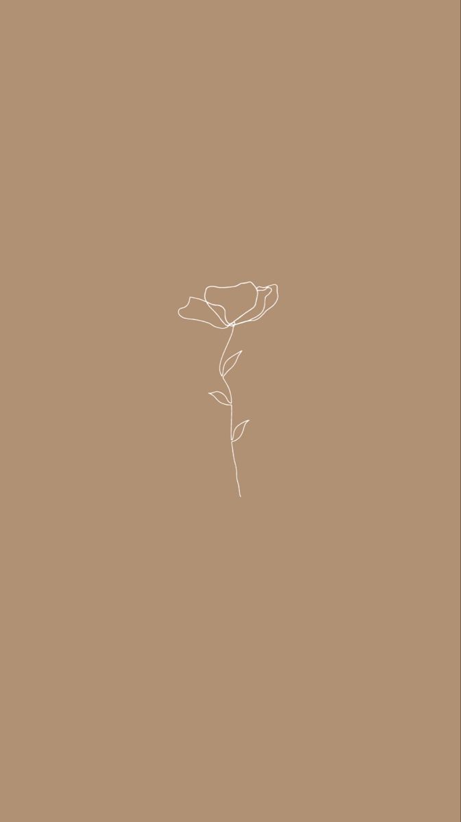 a single rose on a brown background with the word love written in white ink above it