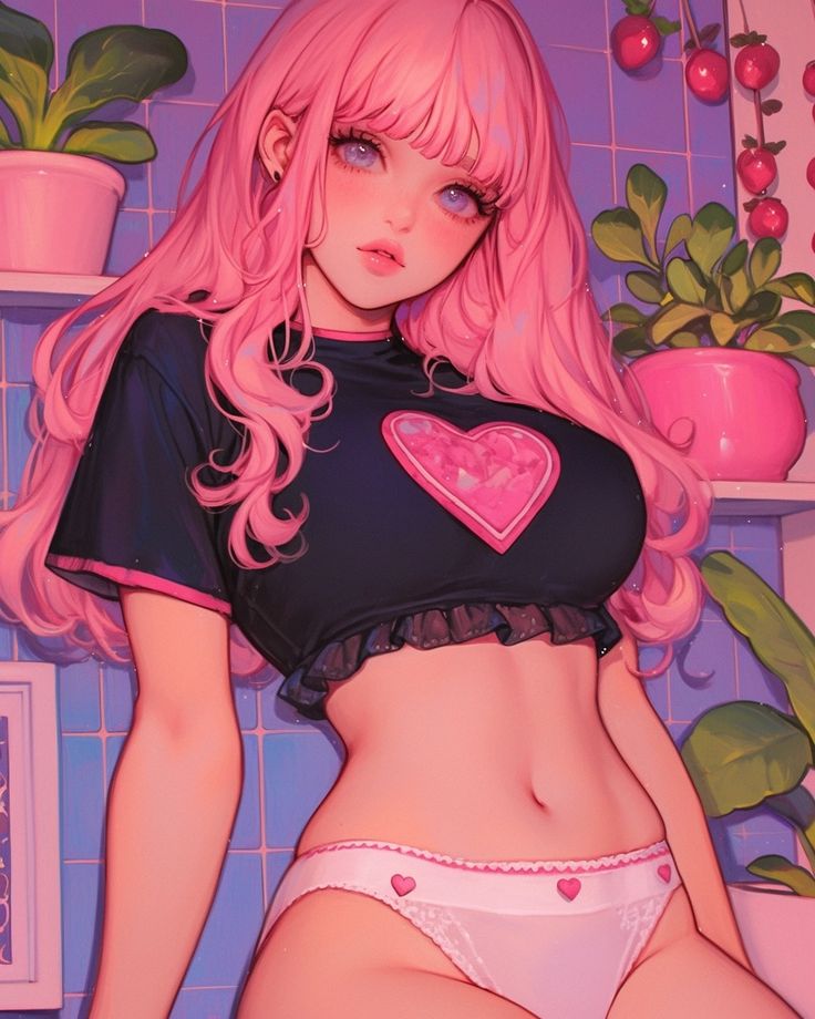 Sweet heart 💖 Girlie Pfp, Avatar Pfp, Female Robin, Pink Hair Anime, Arte Monster High, Japanese Art Prints, Fantasy Drawings, Anime Guys Shirtless, Digital Art Anime