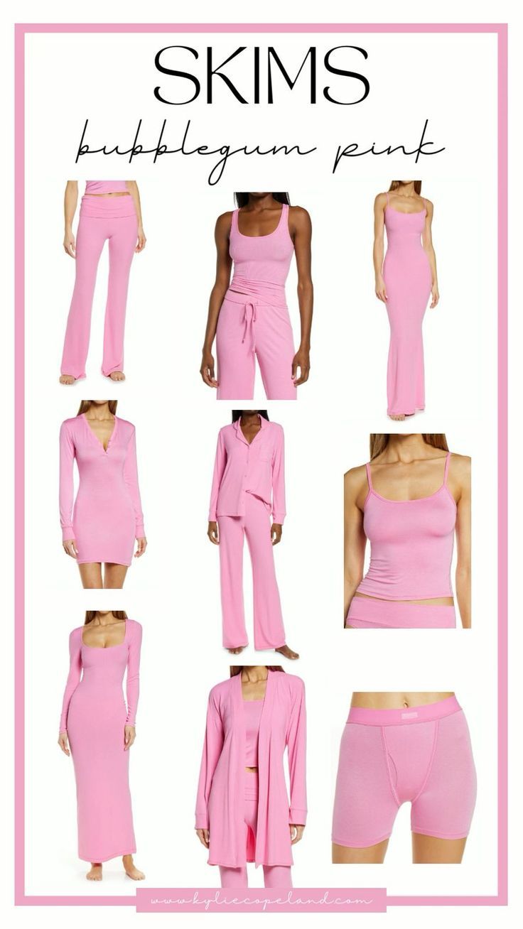 Cute Pajama Outfits, Pink Outfits Aesthetic, All Pink Outfit, Dress Pajamas, Pink Loungewear, Pajamas Aesthetic, Lounge Outfit, Pink Pajamas, African Fashion Modern