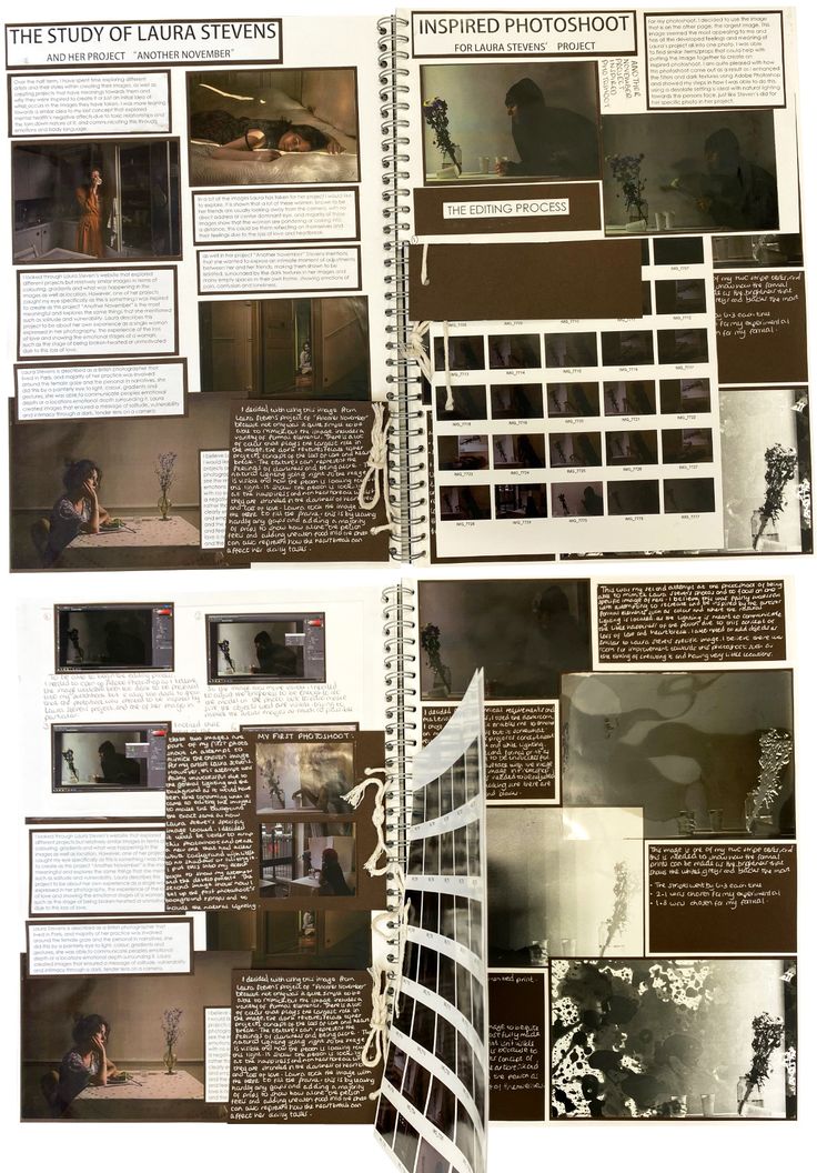 the inside pages of a book with pictures and text on it, including an image of a