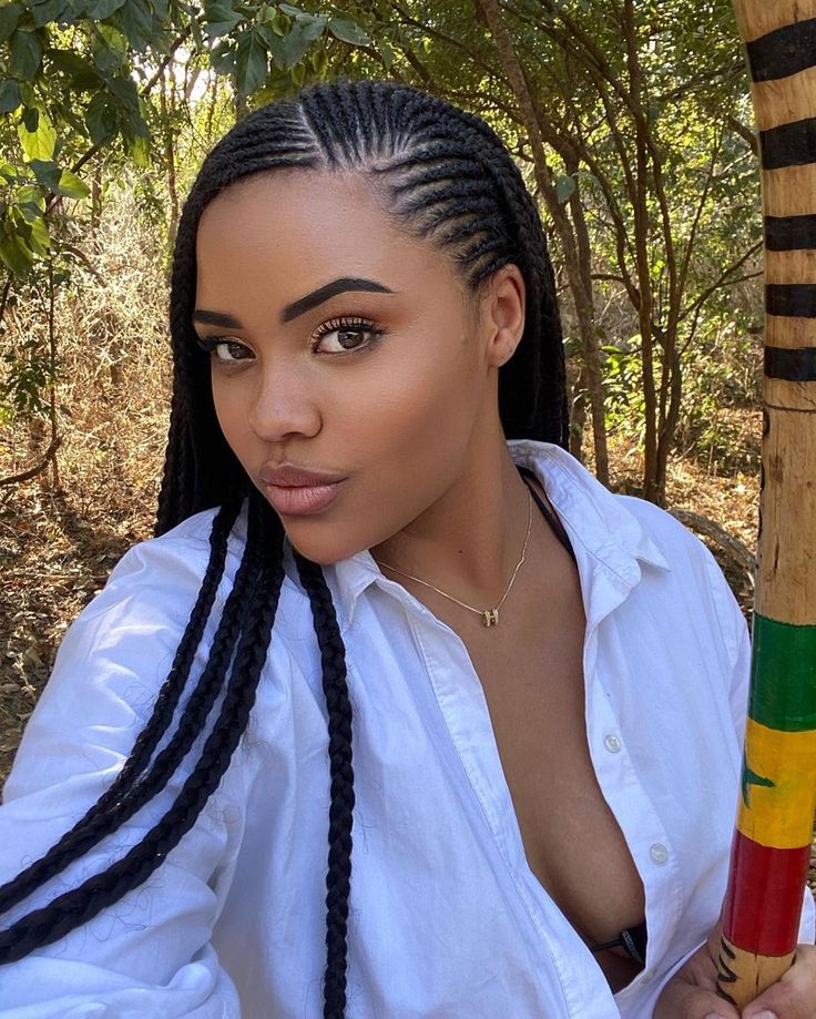 African Cornrow Hairstyles Black Women, Front Braided Hairstyles Black Women, Braid Styles For Black Women Cornrows, Delivery Hairstyles Labor Black Women, Cornroll Hairstyles For Black Women, Cornrows Braids For Black Women 2024, Feed In Cornrow Hairstyles, Layer Cornrows Braids, Cornroll Braids Hairstyles Cornrows