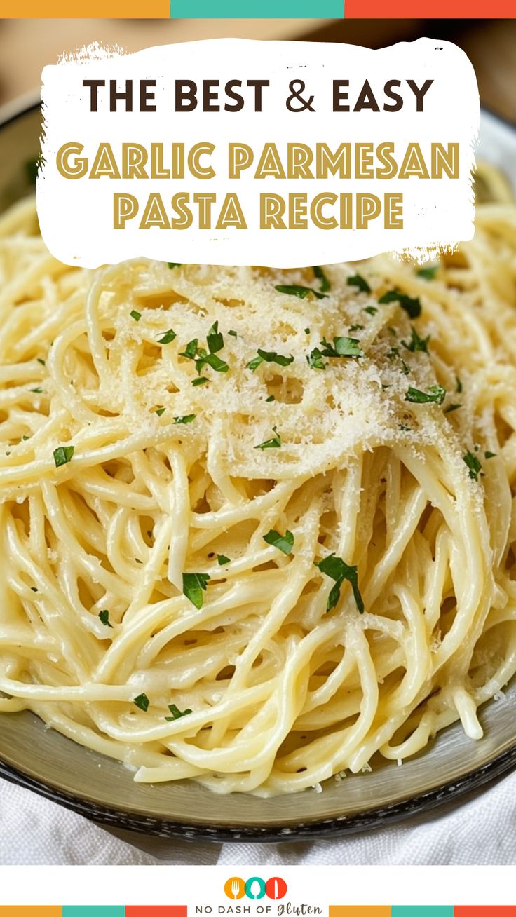 Garlic Parmesan Pasta Recipe Garlic Parm Noodles Recipe, Pasta And Parmesan Easy Recipes, Cheesy Garlic Pasta Recipes, Easy Recipes Dinner Pasta, Pasta With Garlic Parmesan Sauce, Garlic Parmesan Angel Hair Pasta, Last Minute Pasta Dinners, Pastaroni Copycat, Creamy Parmesan Pasta Sauce