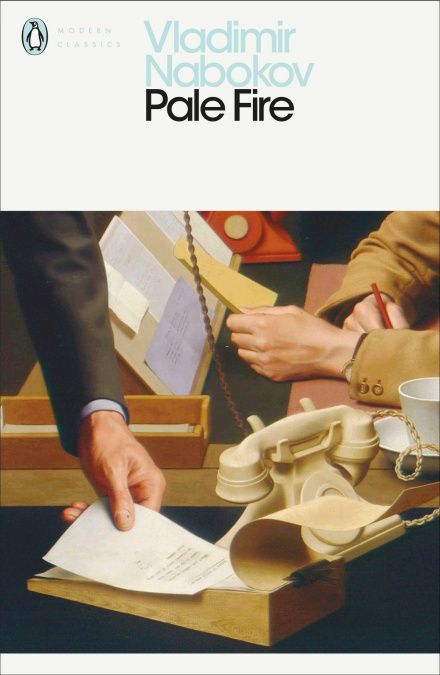 a book cover with an image of two hands on top of a phone and papers