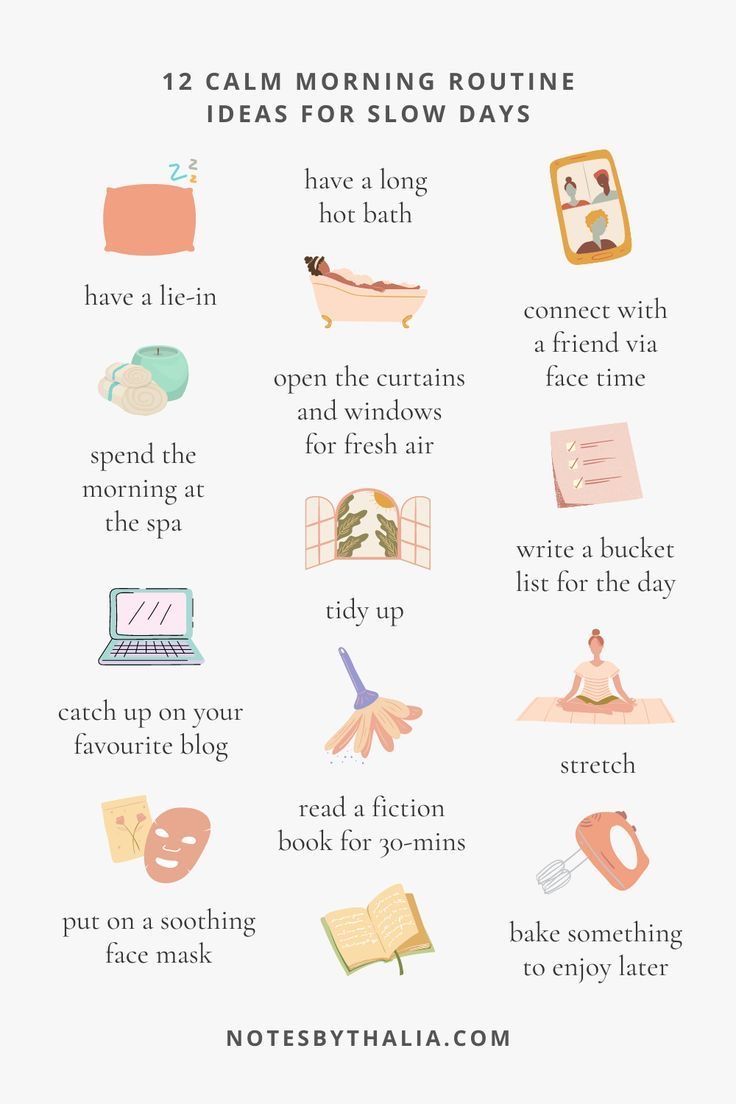 Morning Routine Ideas, Slow Days, Routine Ideas, Healthy Morning Routine, Self Care Bullet Journal, Vie Motivation, Evening Routine, Self Care Activities, Good Habits