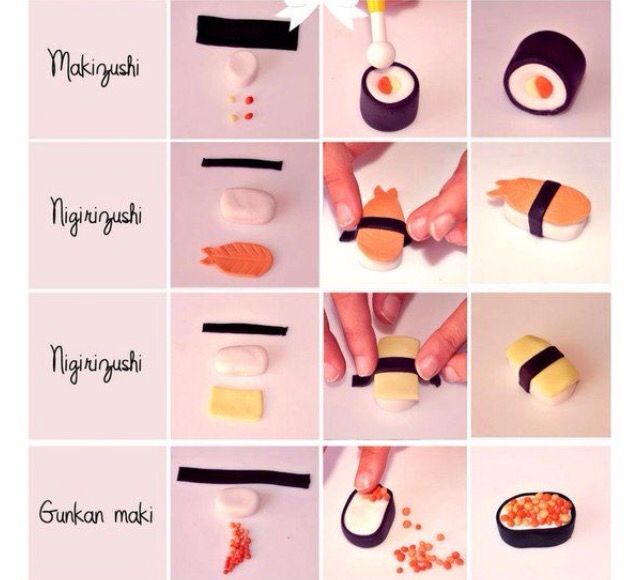 there are many different types of sushi