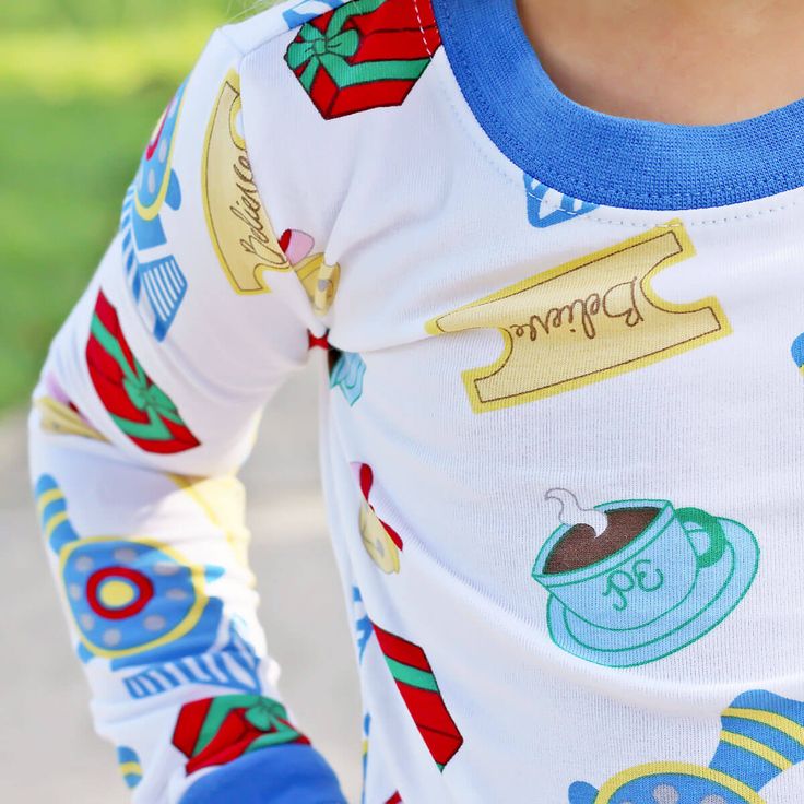 These Polar Express Kids Pajamas are sure to bring out the Christmas cheer! These are the softest and most comfortable pajamas for everyone's favorite holiday train ride. Features the cutest Polar Express print with blue trim. Perfect for little boys and girls! Personalize your Christmas look with a monogram! Designed to be snug-fitting. Please check the Size Chart for measurements and order accordingly. Polar Express Matching Pajamas, Polar Express Family Pajamas, Polar Express Pajamas Family, Polar Express Characters, Polar Express Kid, Polar Express Birthday Party, Polar Express Pajamas, Christmas Polar Express, Polar Express Party