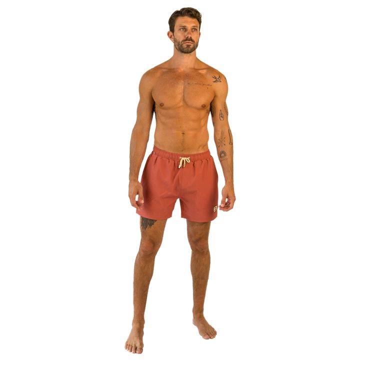 Get ready to embrace the tropical vibes with East x East Papaya swim shorts. These swim trunks feature a stunning rustic orange color inspired by the juicy and vibrant papaya fruit. Perfect for lounging on the beach or taking a dip in the ocean, these swim shorts are made with premium sustainable materials for both style and eco-friendliness. The elasticated waistband and drawstring adjustment ensure a comfortable and secure fit for all-day wear. With their unique and eye-catching design, our Pa Rustic Orange Color, Papaya Fruit, Rustic Orange, Papaya Fruits, Mens Swim Shorts, In The Ocean, Tropical Vibes, Man Swimming, Sustainable Materials