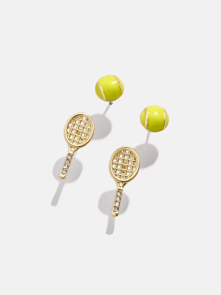 Shop the 
          Tennis earring set 
        
Match Point Earring Set - Match Point Earring Set at the official Baublebar site. Enjoy free shipping and returns on all US orders $75+. Champagne Campaign, Earrings Casual, Gold Medallion Necklace, Bridal Earrings Studs, Apple Earrings, Pearl Statement Earrings, Crystal Anklet, Ups Shipping, Match Point