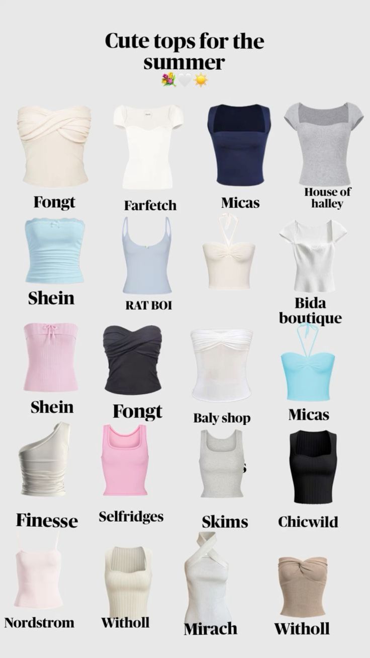 Tops For Summer, Mode Zara, Preppy Summer Outfits, Outfit Inspo Summer, Casual Preppy Outfits, Outfit Inspo Casual, Trendy Outfits For Teens, Cute Lazy Day Outfits, Cute Preppy Outfits