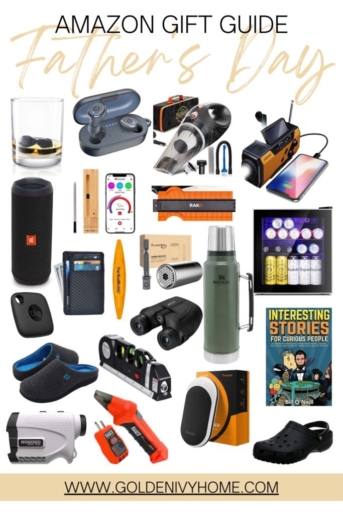 the ultimate father's day gift guide for him and his son, includes gifts from amazon