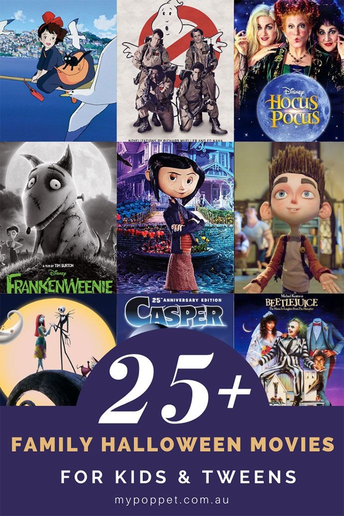 25 family halloween movies for kids and teens