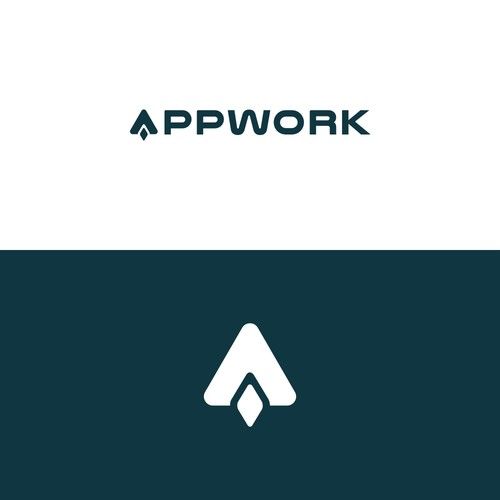 the logo for appwork, which is designed to look like it has an arrow