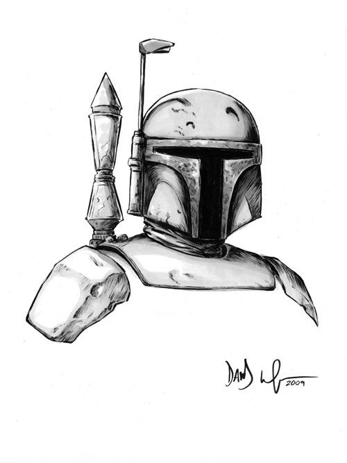 Boba Fett Tattoo, Mandalorian Tattoo, Star Wars Art Drawings, Head Sketches, Art Journal Cover, Star Wars Drawings, Star Wars Tattoo, Fantasy Drawings, Magnus Chase