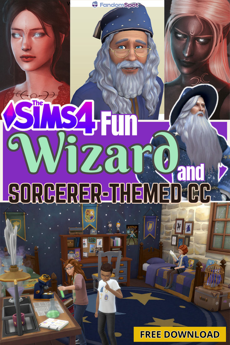 the front cover of an animated video game with characters and text that reads, sns4 fun wizard and screeer - themed c