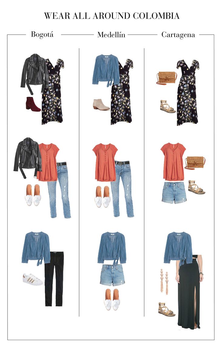 an image of clothes and shoes for women