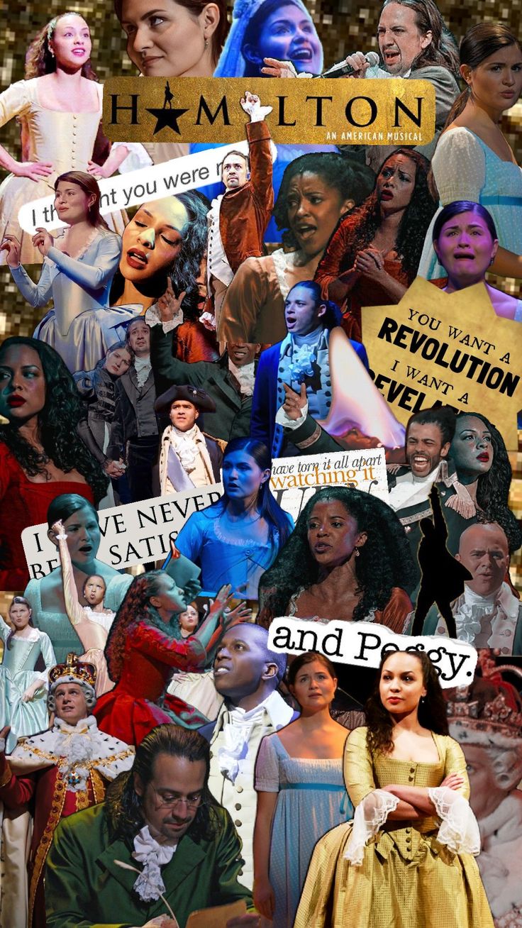 the collage shows many different people with signs on their heads and hands, including one woman