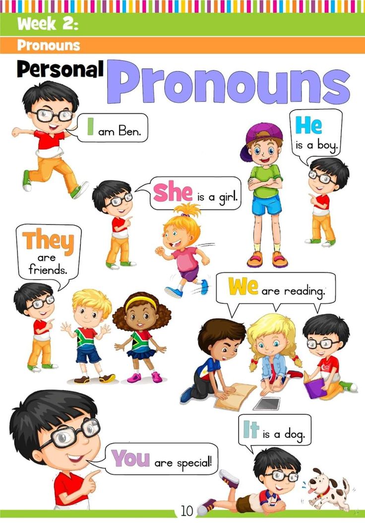 a poster with some kids and their words