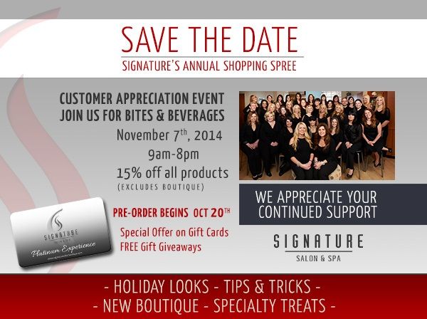 an advertisement for a holiday event with the words save the date and pictures on it