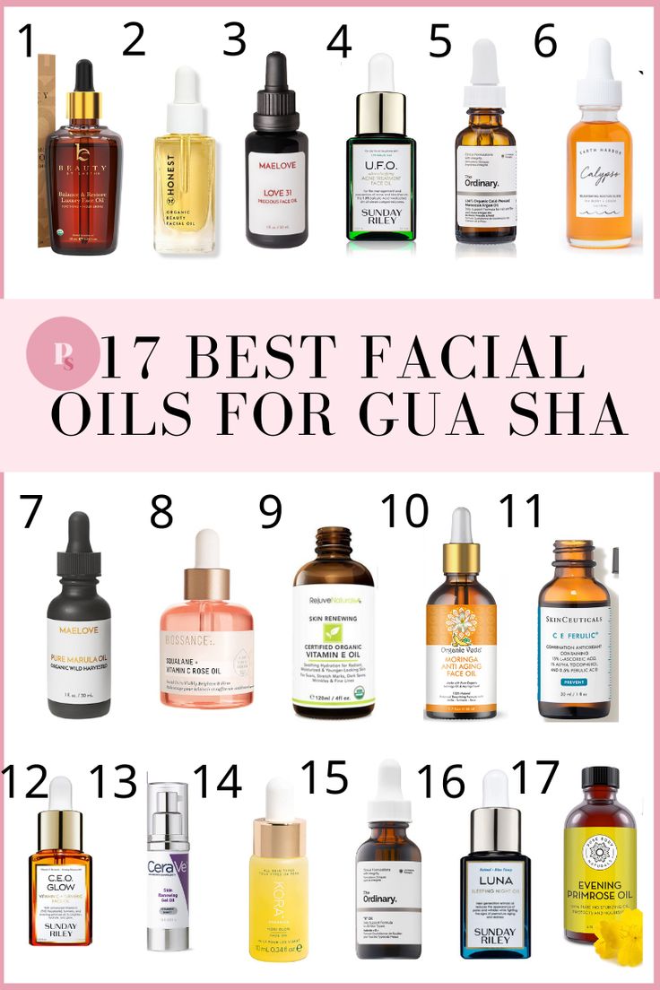 17 Best Facial Oils for Gua Sha Best Facial Oil For Guasha, What Oils Are Good For Your Face, Good Oils For Skin, Face Oil In Skincare Routine, Face Oil Products, When To Use Gua Sha On Face, What To Use For Gua Sha, Best Way To Use Gua Sha, What Serum To Use With Gua Sha