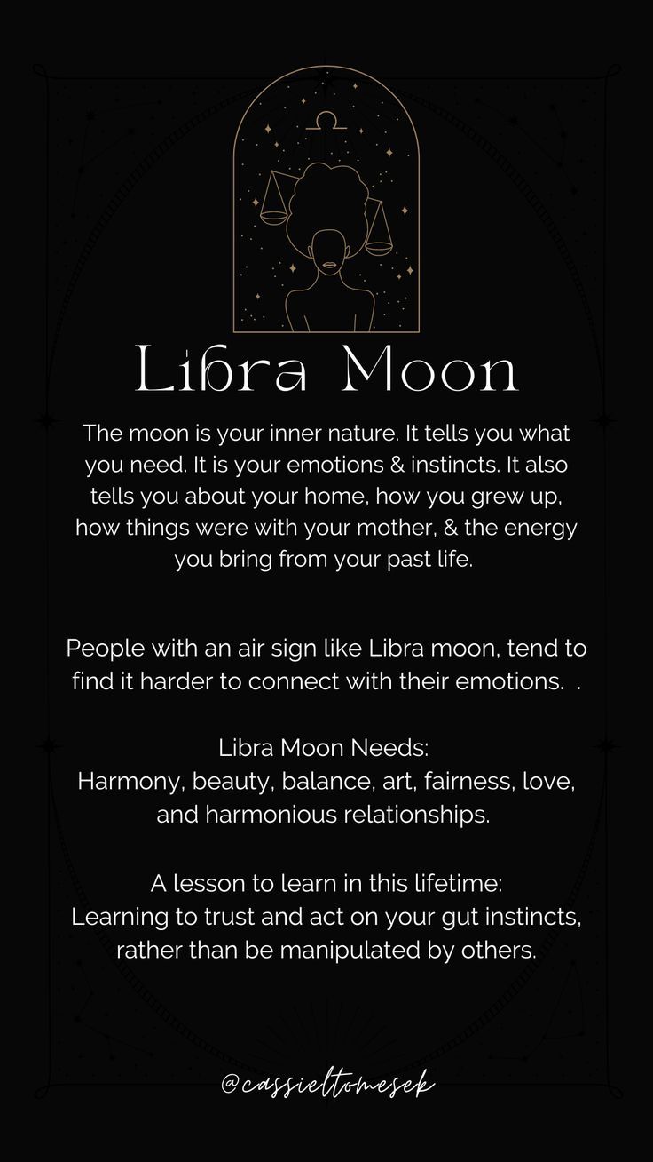 the poem for libra moon