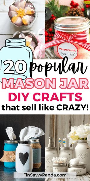 mason jar crafts that sell like crazy