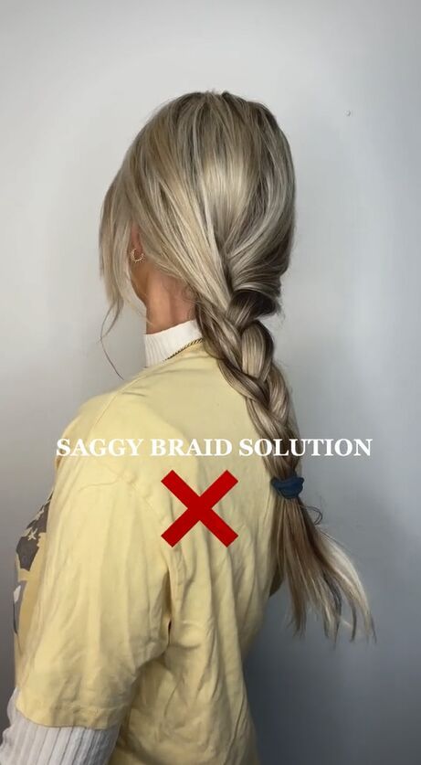 How To Regular Braid Your Own Hair, Braid Hairstyles Fine Hair, How To Do A Loose Side Braid, Low Loose Braid, How To Braid With Layered Hair, Braiding Hair Hacks, How To Braid The Back Of Your Head, How To Make A Braid Look Thicker, Loose Side Braid Hairstyles