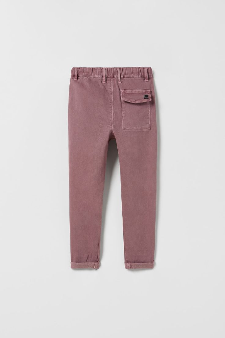 HIGH STRETCH PLEATED PANTS - Burgundy | ZARA United States Fall Minis, Outfits 2022, Straight Fit Jeans, Dark Khaki, Plaid Pants, Pleated Pants, Linen Trousers, Pocket Tshirt, Stretch Pants