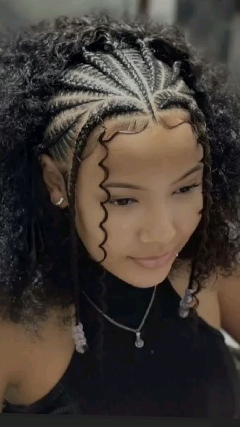 #braidhairstyle #braid #braider #braidstyles #braidedhair #braidsbyme #braidwigs #braided #braiding #braidupdo #braidmaids #braiddesigns #braidstylist #braidedupdo #braidedbun #braidart #braidouts #braiders #trenzas #braidqueen #braidsmaid #braidbar #braide #braidmaster #hairstyle #braidideas #braidinspiration #braidcreativity #braidseason #braidedup French Braid Two Braids, Braids Across Top Of Head, Christmas Braided Hairstyles, Braided Hairstyles For Girls Black, Mixed Girls With Braids, Braided Crown Hairstyles Half Up, Design Braids For Black Women, Mexican Braid Hairstyles, Half Braid Half Curly