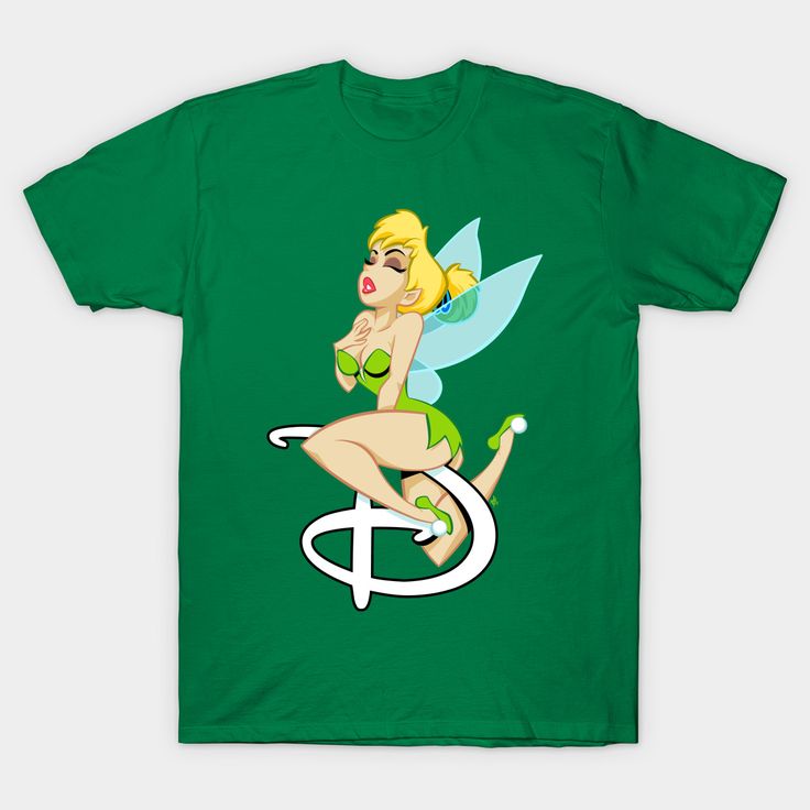 Tink loves the D. -- Choose from our vast selection of Crewneck and V-Neck T-Shirts to match with your favorite design to make the perfect graphic T-Shirt. Pick your favorite: Classic, Boxy, Tri-Blend, V-Neck, or Premium. Customize your color! For men and women. Green Pop Culture T-shirt With Character Print, Green Cotton Pop Culture T-shirt, Green T-shirt With Sublimation Print For Fans, Green Sublimation Print T-shirt For Fan Merchandise, Retro Green T-shirt For Fans, Pop Culture Green Tops With Letter Print, Green Pop Culture Tops With Character Print, Green Tops With Logo Print For Fans, Green Tops With Logo Print For Fan Merchandise