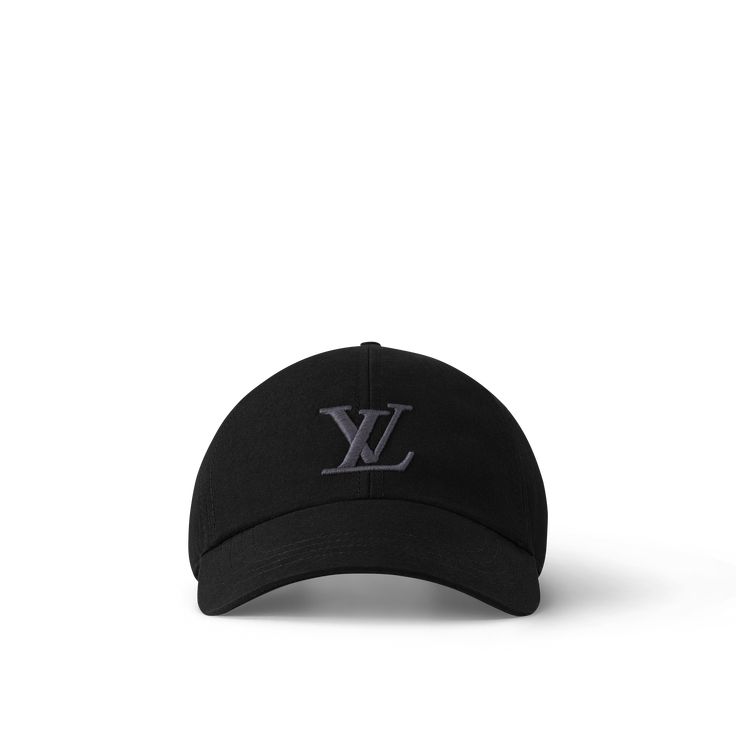 LOUIS VUITTON® - Only Lv Cap - Black Luxury Snapback Hat With Embroidered Logo, Designer Hats With Logo And Curved Brim, Luxury Baseball Cap With Curved Brim And Logo, Luxury Logo Baseball Cap With Curved Brim, Luxury Snapback Hat With Logo, Luxury Black Cap, Luxury Logo Snapback Hats, Luxury Cap With Logo, Luxury Curved Brim Baseball Cap