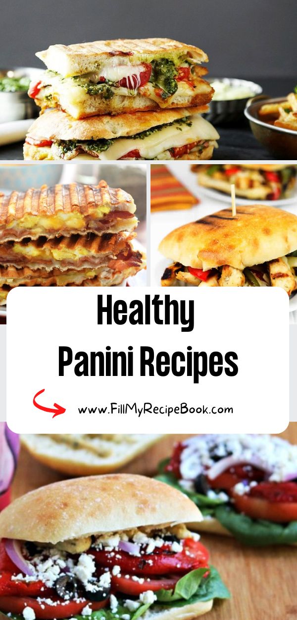 Healthy Panini Recipes ideas to create. Grill the buns or breads with different fillings and cheese for a melted lunch, or snack. Panini Filling Ideas, Healthy Panini Sandwiches, Paninis Sandwiches Recipes, Panini Recipes Vegetarian, Sandwich Fillings Ideas, Healthy Panini Recipes, Best Bread For Panini, Toasted Panini, Panini Bread Recipe