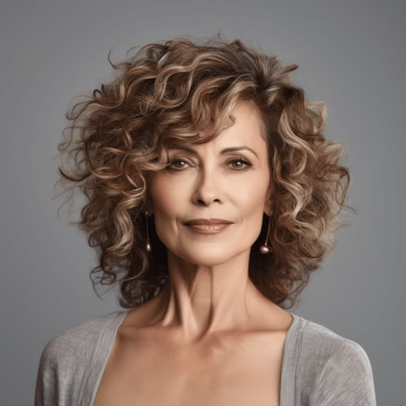 Timeless Hairstyles, Short Wavy Haircuts, Natural Curly Hair Cuts, Hairstyles For Women Over 60, Curly Hair Photos, Medium Curly Hair Styles, Curly Haircuts, Natural Curly Hair, Curly Hair Cuts