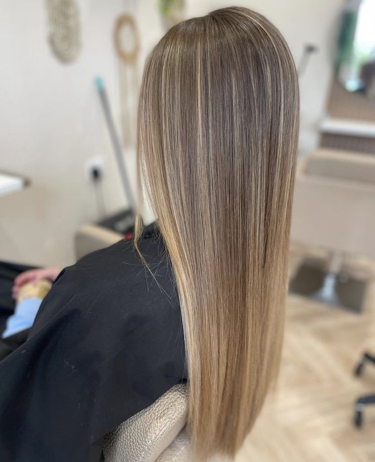 Highlights Brown Hair Balayage, Blond Highlights, Balayage Straight, Balayage Straight Hair, Blonde Lowlights, Perfect Blonde Hair, Rambut Brunette, Blonde Highlights On Dark Hair, Summer Blonde Hair