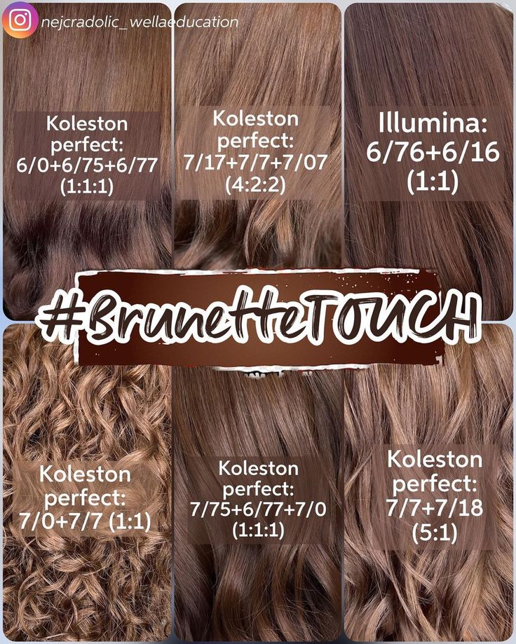 𝓝𝓮𝓳𝓬 𝓡𝓪𝓭𝓸𝓵𝓲𝓬 / Hair color artist | It’s autumn 🍂🍁🦔🪵🌰 Are you ready for something beautiful? There is stunning formulas☺️ #brunette #brunetka #brunettes #brownhair… | Instagram Twiggy Hair, Cool Brown Hair, Colour Touch Wella, Wella Hair Color, Brown Hair Shades, Balayage Technique, Hair Toner, Hair Color Formulas, Wella Hair