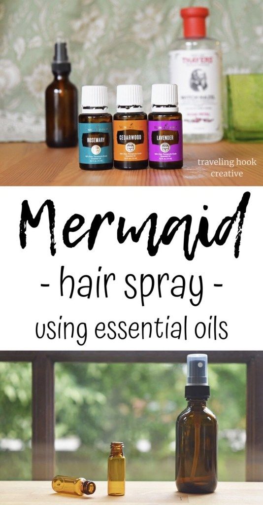 Mermaid Hair Spray using Essential Oils Mermaid Hair Spray, Crunchy Hair, Hair Growth Spray, Young Living Essential Oils Recipes, Using Essential Oils, Essential Oils For Hair, Young Living Oils, Hair Spray, Mermaid Hair