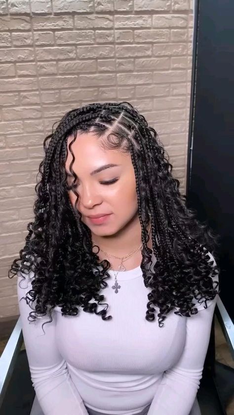 Bob Braids Hairstyles, Short Box Braids Hairstyles, Short Box Braids, Big Box Braids Hairstyles, Feed In Braids Hairstyles, Goddess Braids Hairstyles, Box Braids Hairstyles For Black Women, Braids Hairstyles Pictures, Braided Cornrow Hairstyles