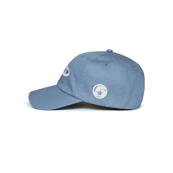 Blue cap. 100% cotton. Logo embroidered on the front. Cold Culture logo embroidered on the back. Easily adjusts to fit all sizes with an adjustable strap and metal buckle. Culture Logo, Cold Culture, Best Caps, Cotton Logo, Streetwear Outfit, Metal Buckles, Logo Embroidered, Medium Blue, Caps Hats