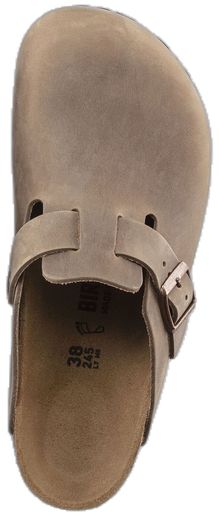 Birkenstock Boston Leather, Birks Sandals, Colorado Shoes, Birkenstock Boston Soft Footbed, Brown Birkenstock, Boston Soft Footbed, Birkenstock Styles, Leather Clog, Clogs Style