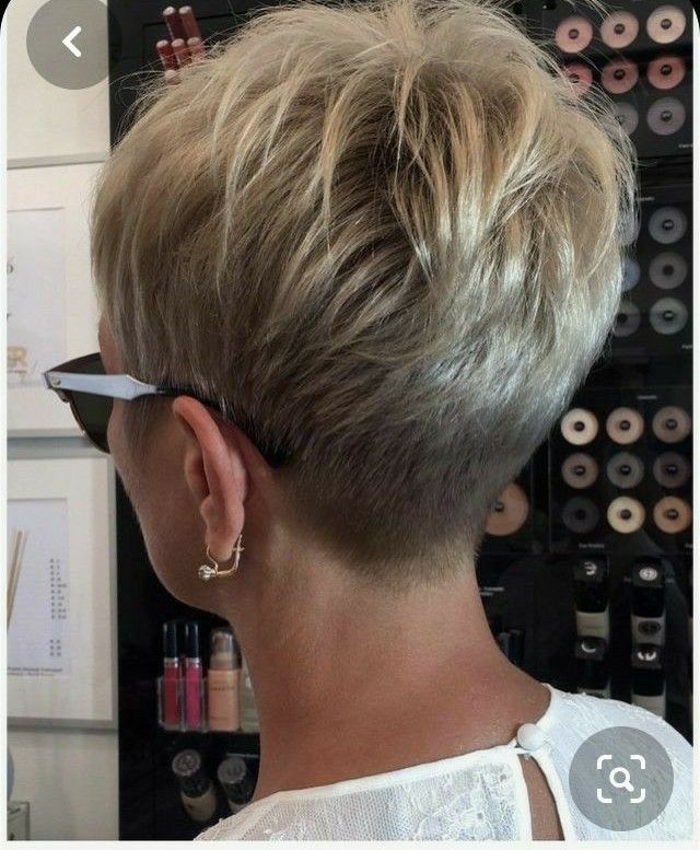 Short Hair Back, Short Hair Pixie Cuts, Pixie Haircut For Thick Hair, Short Grey Hair, Super Short Hair, Edgy Short Hair, Very Short Hair, Penteado Cabelo Curto, Pixie Haircuts