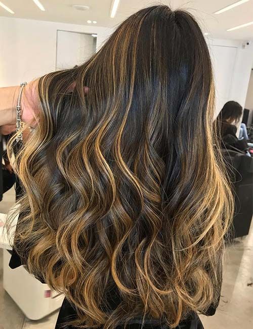 Tiger Highlights, Tiger Eye Hair Color, Tiger Eye Hair, Gold Balayage, Honey Blonde Hair Color, Strawberry Blonde Highlights, Ashy Blonde, Brunette Hair With Highlights, Big Curls