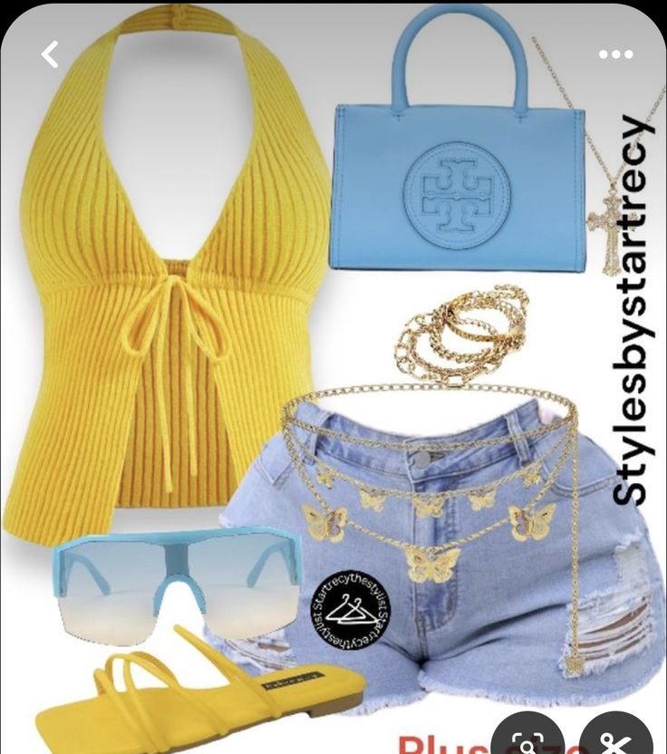 Cruise Outfits For Women Shein, Vacation Outfits Women, Cute Birthday Outfits, Fasion Outfits, Stylish Summer Outfits, Cruise Outfits, Swag Outfits For Girls, Cute Swag Outfits, Simple Trendy Outfits