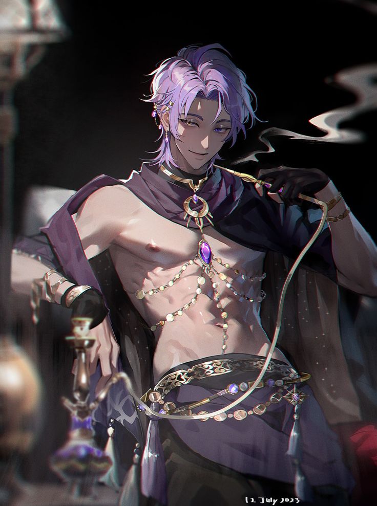 Anime Guy Purple Eyes, Character Design Male Outfit, Purple Character Art, Guys Background, Anime Guy Art, Kuya Nu Carnival, Male Concubine, Male Concept Art, Purple Anime Pfp