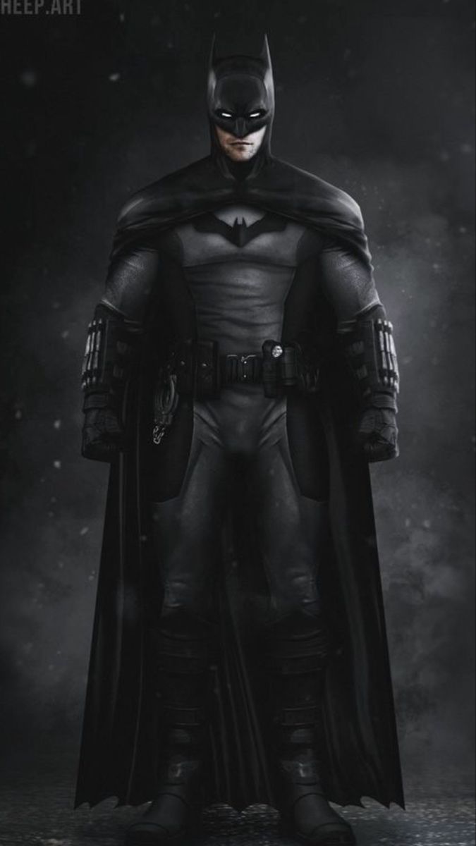 the dark knight in batman's costume