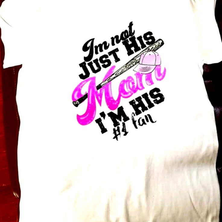 a t - shirt that says, one just his mom i'm his