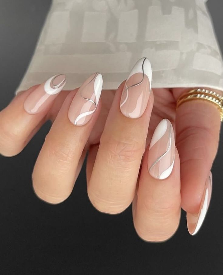 Nude Nail Designs, Subtle Nails, Soft Nails, Oval Nails, Orange Nails, Classy Nails, Chic Nails, Cute Acrylic Nails, Holiday Nails