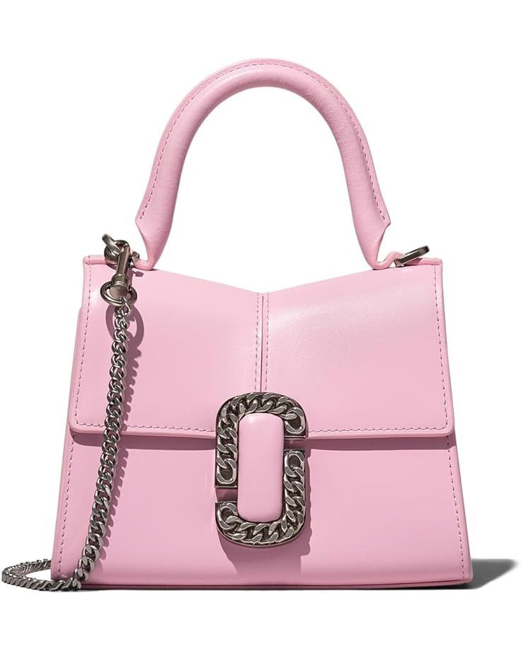 Marc Jacobs The St. Marc Mini Top Handle | Zappos.com Mini Top Handle Bag, Miu Miu Bag, Compact Bag, Bag Women Fashion, Beige Bag, Denim Tote Bags, Mini Top, Handle Bag, Tote Bag Design