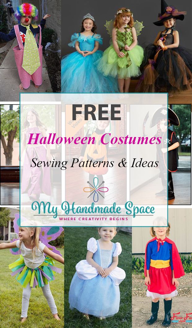 free halloween costumes sewing patterns and ideas