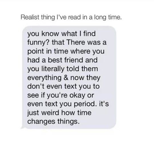 a text message that reads, probably the trust thing i've read you know