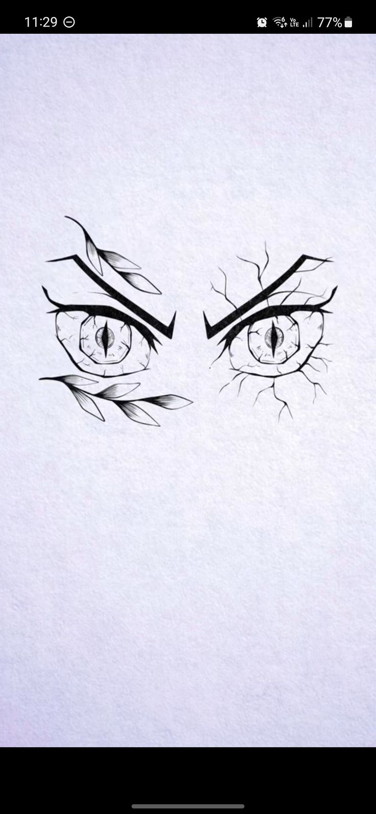 Subtle Anime Designs, Nezuko Eyes Tattoo, Nezuko Demon Form Tattoo, Deku Scars Tattoos, Demon Slayer Simple Tattoo, Small Nezuko Tattoo, Nezuko Tattoo Leaves, Daki Tattoos, Demon Slayer Tattoo Nezuko